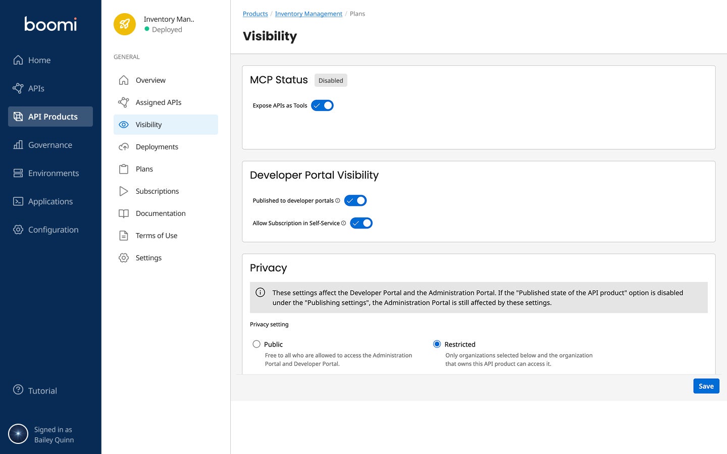 APIM Product Page AI