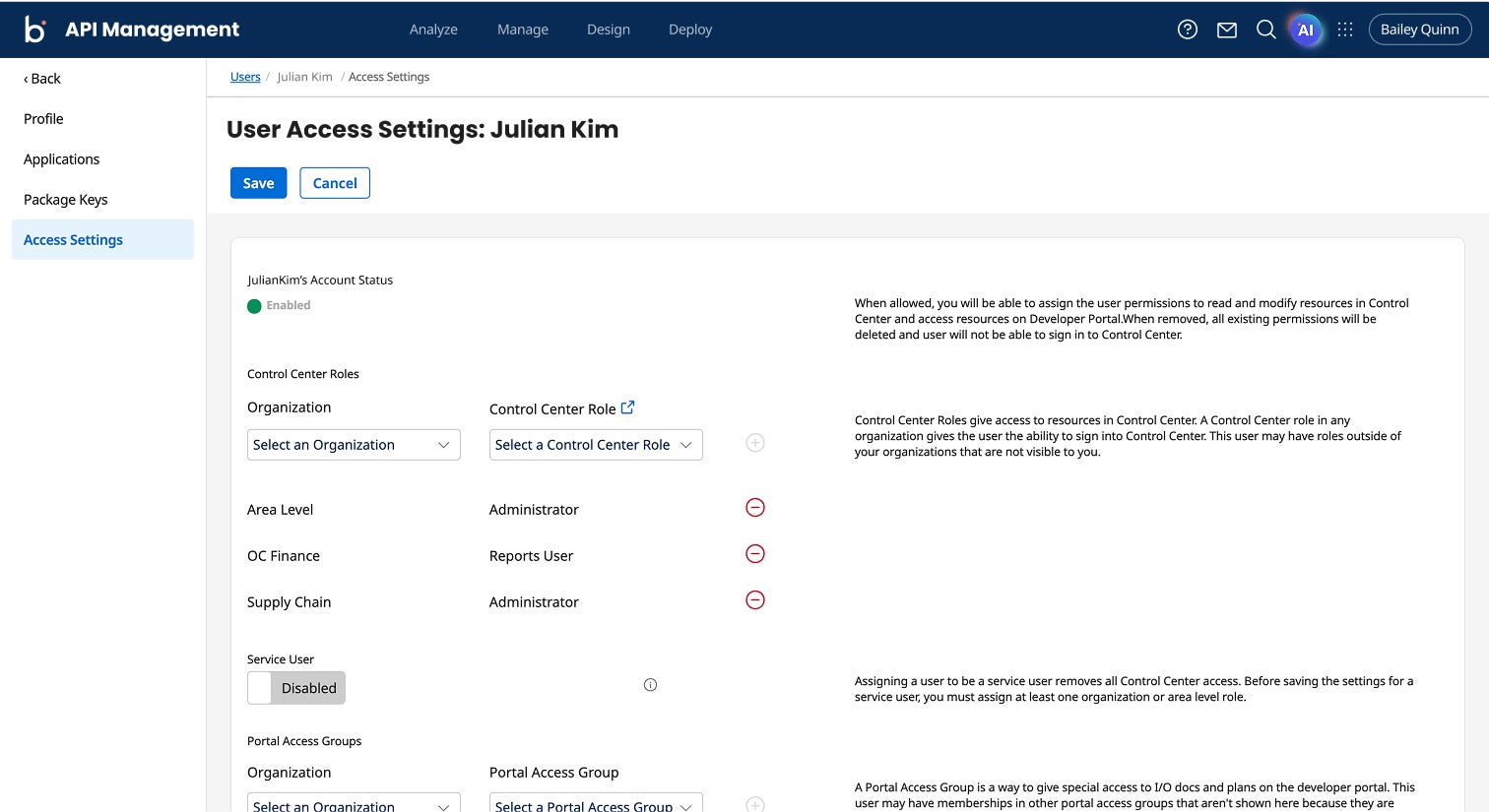 APIM Product Page Security