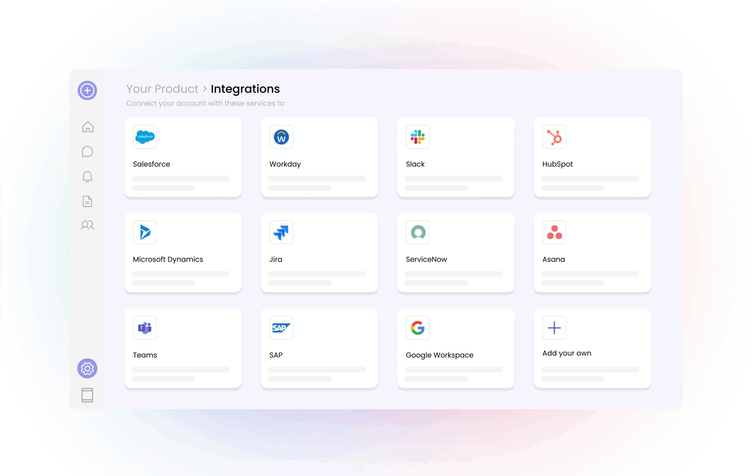 Embedded UI